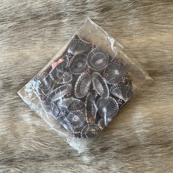 New ELOMI NAOKO EL4025BLK Asian Inspired Fan 3XL Black Pink Full Coverage Brief - Picture 4 of 9